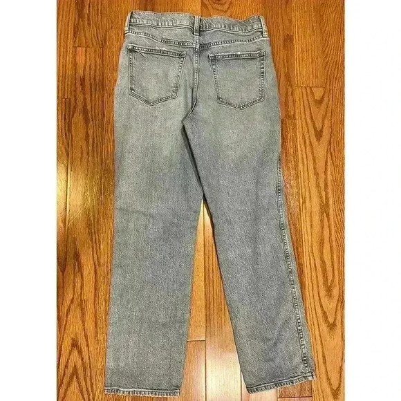 J Crew Womens Jeans High Rise Classic Vintage Straight Leg Size 27 Light Wash - Picture 6 of 6